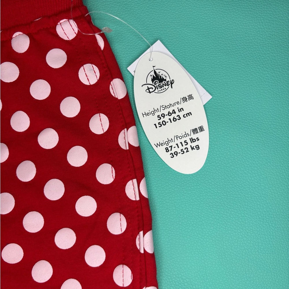 Disney Parks Minnie Mouse Polka Dot Shorts Youth Size XL New with Tags‎ - Picture 3 of 4